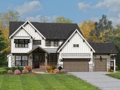 1. Parker IV Model Home Concept Rendering